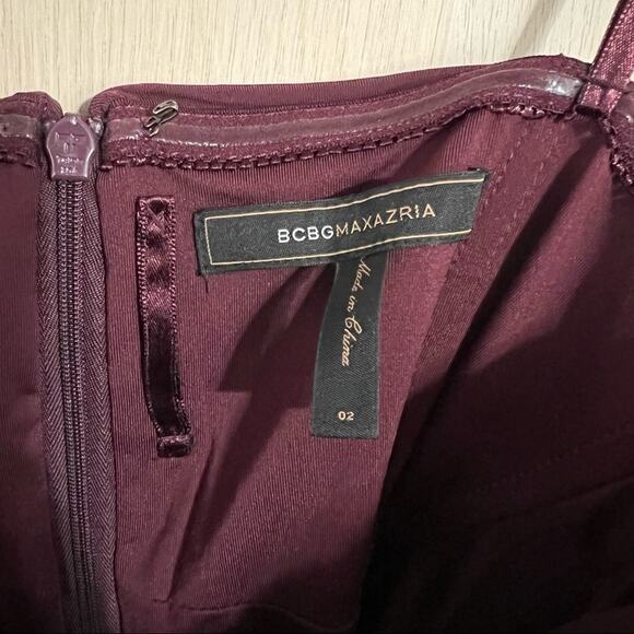 BCBGMaxazaria Pleated Strapless Blouse - Picture 4 of 4